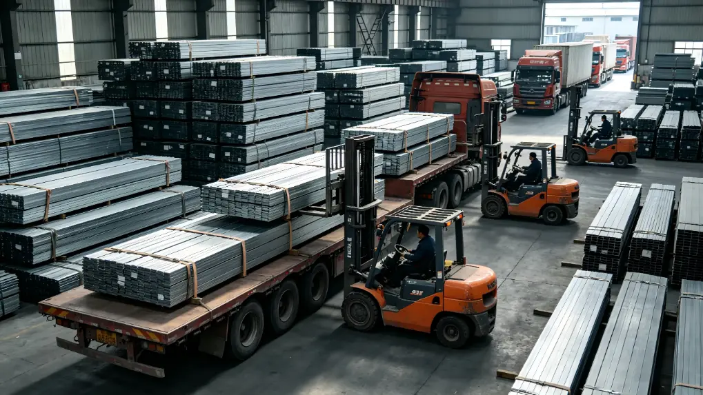 Apoiando a construção de infraestruturas essenciais: Sanhe Steel Company entrega com sucesso o primeiro lote de aço especial para construção de alta resistência