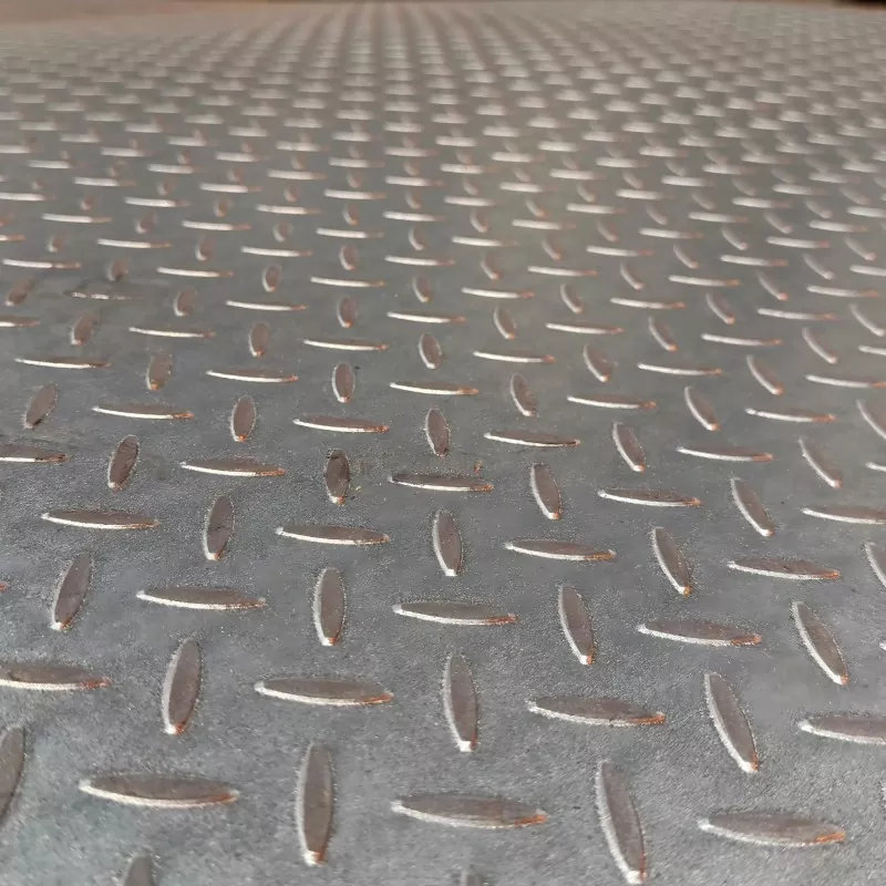 Placa de diamante galvanizada por imersão a quente antiderrapante