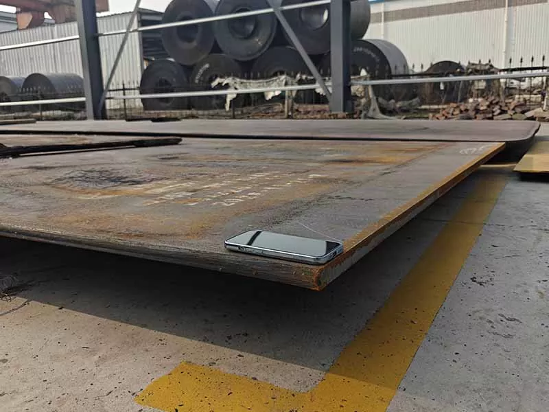 Placa de aço laminada a alta temperatura ASTM A36