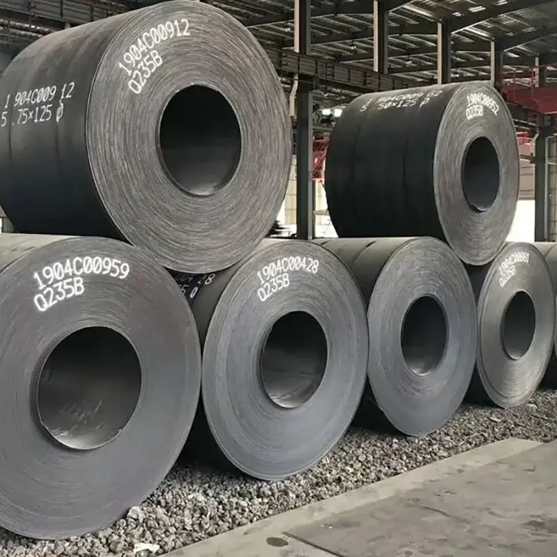 Placa de aço laminada a quente de 6 mm para aplicações industriais