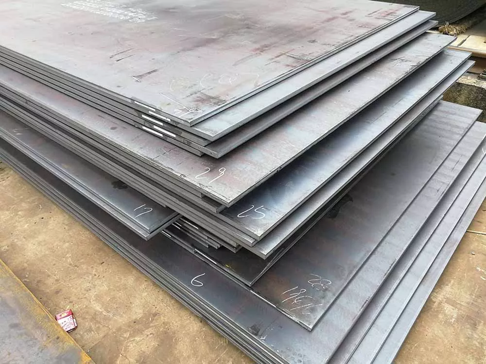 Placa de aço S355 laminada a alta temperatura
