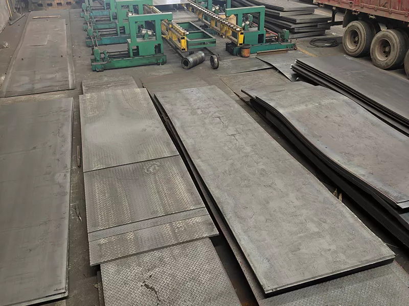 Placa de aço SS400 laminada a alta temperatura